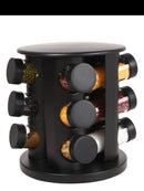 Runtoo Porta Temperos Giratório com 12 Potes – Organização e Elegância para Sua Cozinha