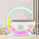 Caixa de Som Bluetooth G-Speaker Smart com Rádio FM, Luminária LED e Carregamento Inteligente – Portátil e Sem Fio