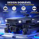 Drone E88 Pro com Câmera 4K e Transmissão Ao Vivo – Dobrável