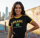 Camiseta Brasil RJ + Colar