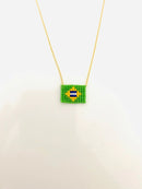 Camiseta Regata + Colar Brasil
